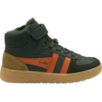 Gola Детски маратонки Gola Kid's Talon Sneakers - Dark Khaki / Moody Orange / Tobacco / Gum - размер 12K (UK) (702-5344-0316)
