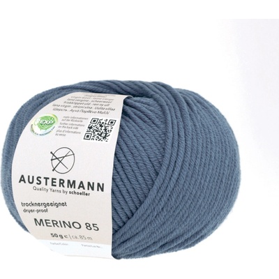 Pletací příze Austermann Merino 85 EXP Barva: 68 JEANS