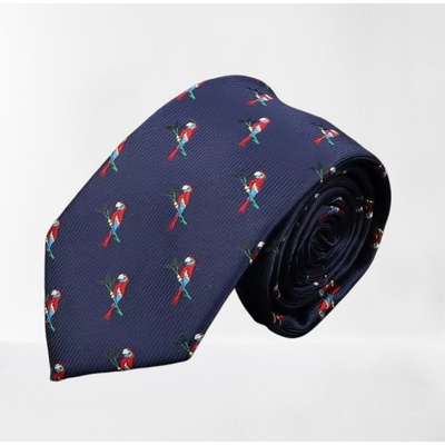Decofashion Kravata s papoušky