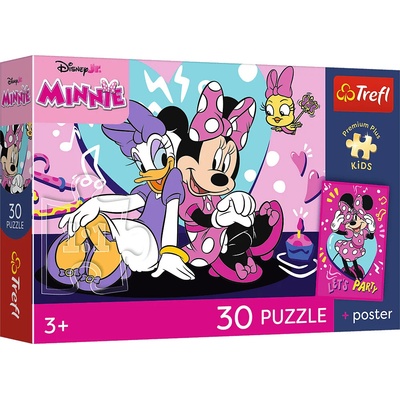 TREFL Premium Plus Kids Disney Veselá Minnie 30 dielov