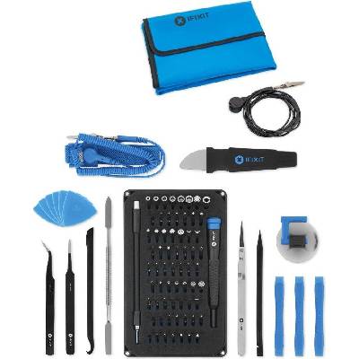 Комплект професионални инструменти iFixit Pro Tech Toolkit - 64 Precision Bits + Антистатичен пад (IF145-307-4-EU145202)