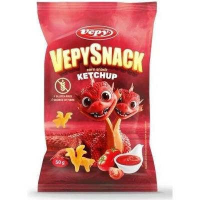 Vepy Vepysnack kukuřičné křupky s příchutí kečupu bezlepkové 50 g