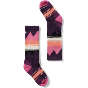 Smartwool Детски спортни чорапи Smartwool Kid's Ski Light Cushion OTC Ski socks - Purple Iris - размер 29-32 (EU) (201-6703-0613)