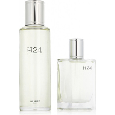 Hermès H24 EDT plniteľný 30 ml + EDT náplň 125 ml darčeková sada