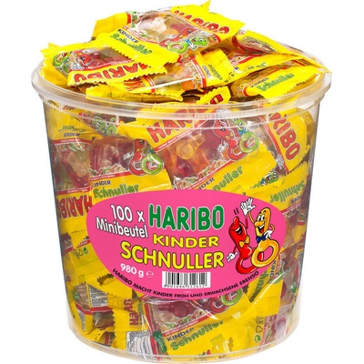 Haribo Kinder Schnuller 100x10 g sáčky