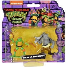 Orbico Teenage Mutant Ninja Turtles Minikorytnačky NINGA Mikey vs Rocksteady
