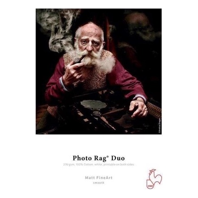Hahnemühle Hahnemühle Photo Rag DUO 276 g/m2 - A3+, 25 Чаршафи (10641605)