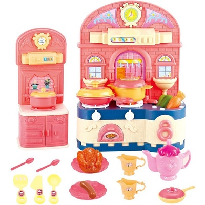 Felyx Toys Mini Kitchen Кухня с принадлежности за готвене (1009813F)