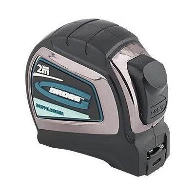 GROSS Ролетка Doppelhaken, 2m х 16mm, двустранна скала, GROSS