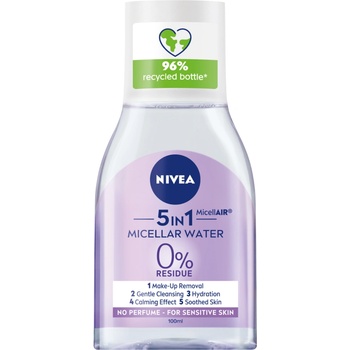 Nivea MicelAir Мицеларна вода за чувствителна кожа Почистваща вода дамски 100ml