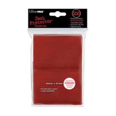 Ultra Pro obaly Standard Card Game 66 x 91 mm 100 ks Red