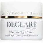Declaré 5 Secrets успокояващ нощен крем 50ml