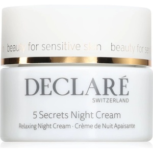 Declaré 5 Secrets успокояващ нощен крем 50ml