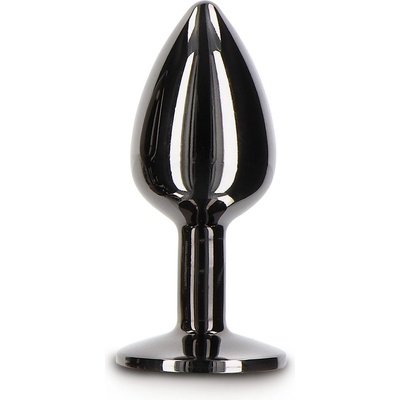 TABOOM Bondage Essentials Butt Plug With Diamond Jewel S Black