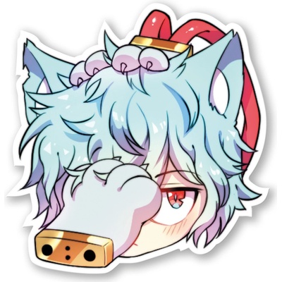 Boku no Hero Academia (BNHA) Samolepka Tomura Cat