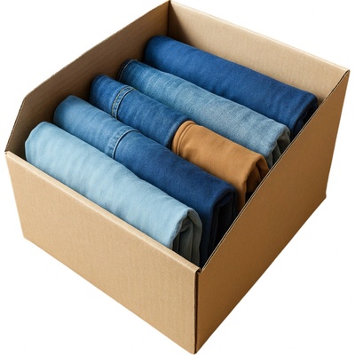 Karton Pak Úložné boxy na oblečení, organizéry do skříně Eko Karton 30 x 30 cm