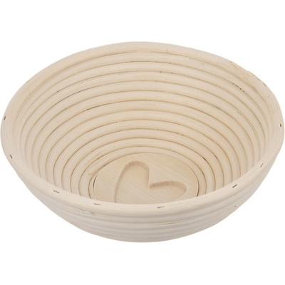 ORION Ošatka rattan guľatá pr. 21 cm - srdce