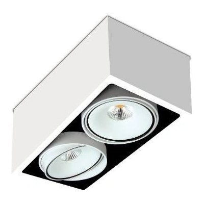 BPM 8217.01.D40.3K Stropní svítidlo Gran Cube matná bílá (vně i uvnitř) - BPM
