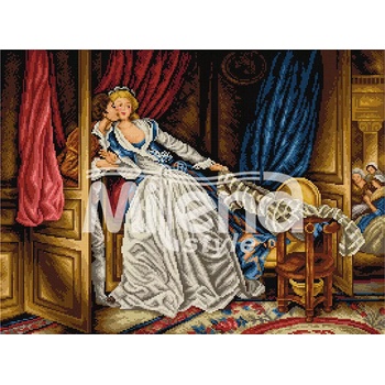 Milena Style Открадната целувка - Печатана Aida 14 ct без конци