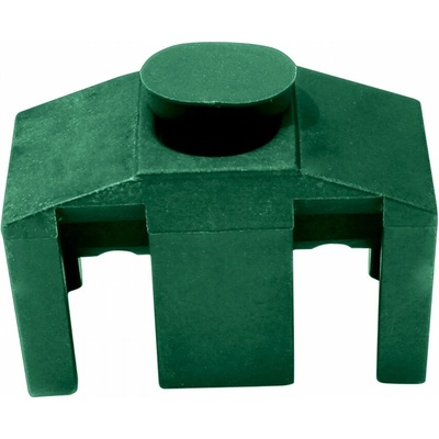 PILECKÝ Příchytka plotového panelu PILOFOR CLASSIC pro sloupek PILOFOR plastová 60 x 60 mm zelená