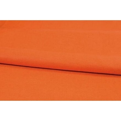 Lněné plátno, oranžové