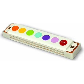 Janod Детски музикален инструмент Janod - Хармоника Confetti (J07609)