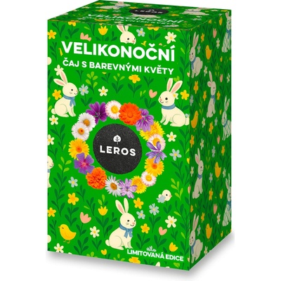 LEROS Velikonoční čaj s barevnými květy 20 x 1,4 g – Hledejceny.cz