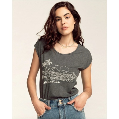 BILLABONG tričko Secret Island J Tees 0328 Off Black
