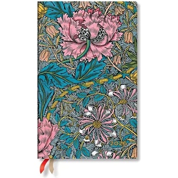 Paperblanks Планер William Morris Pink Honeysuckle, Maxi, хо (1570181524)