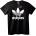 NOONEBRAND Тениска Adidas Drip лого - M, White