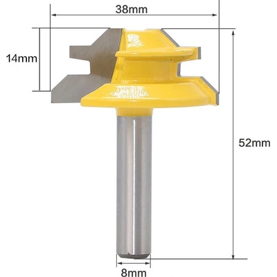 Daitex s.r.o. Fréza na dřevo Multiprofilová 38mm