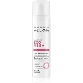 A-DERMA Exomega Calming Gel-Cream хидратиращ и успокояващ гел крем 40ml