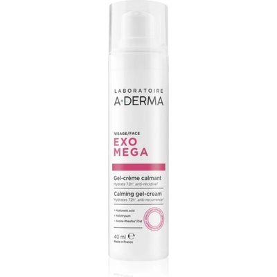 A-DERMA Exomega Calming Gel-Cream хидратиращ и успокояващ гел крем 40ml
