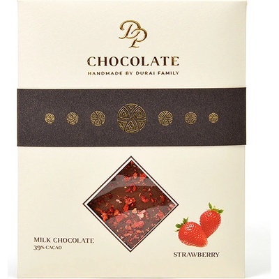 DP chocolate čokoláda Basic mliečna s jahodami 70 g