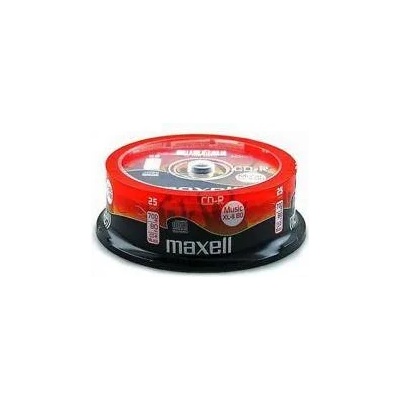 Maxell CD-R Music XL-II MAXELL, 700MB, 80 min, 25 бр. , ML-DC-CDRMUS-25