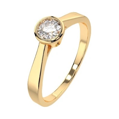 Cara Diamanti Дамски пръстен от жълто злато с диамант Cara Diamanti K01-10010Y (K01-10010Y)