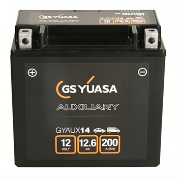 YUASA 12Ah 200A left+ YBXAX14