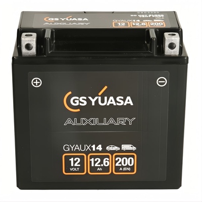 YUASA 12Ah 200A left+ YBXAX14