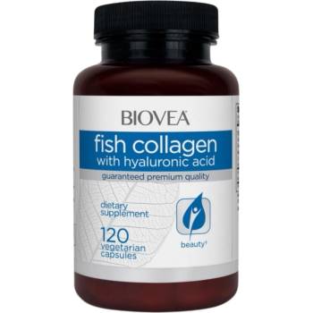 Biovea Fish Collagen & Hyaluronic Acid, 120 капсули, Biovea (7897)
