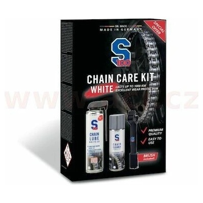 S100 Chain Care Kit (White Lube)