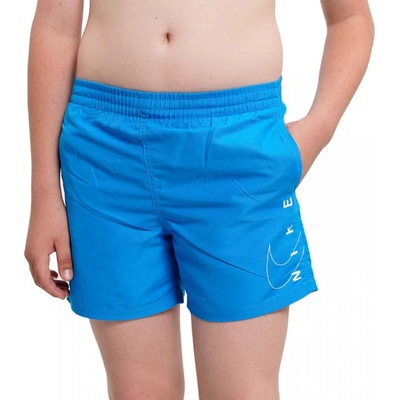 Nike Swim-Split Logo Lap 4 inch -486-Aquarius blue