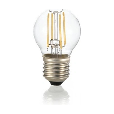 Ideal Lux 188942 LED žárovka Filament P45 1x4W E27 340lm 3000K stmívatelná, čirá