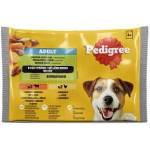 PEDIGREE Мокра храна за кучета в сос Pedigree пауч с говеждо, пиле и зеленчуци 4 х 100 г
