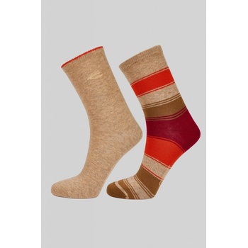 Camel Active ponožky WOMEN SOCKS OC 2ER hnedá