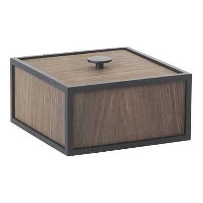 Audo Copenhagen Кутия за съхранение Frame 14 тъмен дъб (71079-001720)
