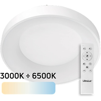 UltraLux Led Димираща cct плафониера с дистанционно управление, (spl3b72rc)