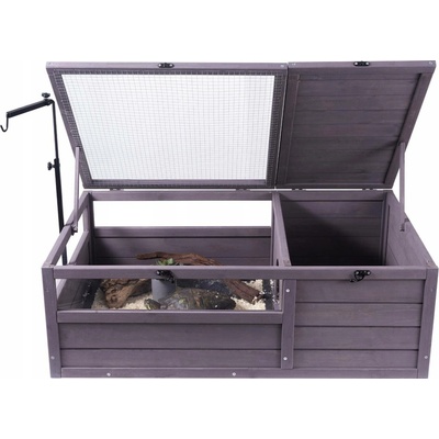 SucceBuy nádrž pro želvy dřevěná 965 x 610 x 330 mm