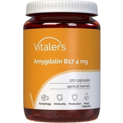 Vitaler's Амигдалин, 4 mg, 120 капсули, Vitaler's (408754 (VIT-0875) VIT)