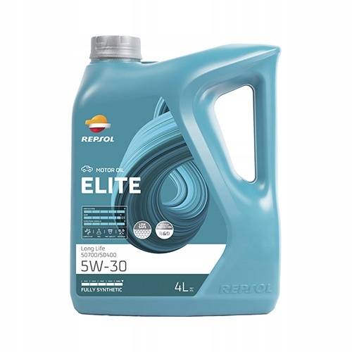 Repsol Elite Long Life Motoröl 5W-30 – 10 Liter (2x5L), Erfüllt VW 504.00/507.00 & MB 229.51