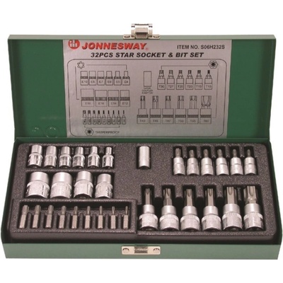 Jonnesway Sada bitov torx a torx E 32ks S06H232S